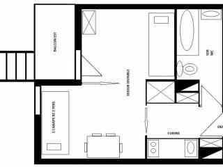 Charmant studio à Montchavin proche pistes, balcon, parking, équipé pour 4 pers. - FR-1-329-53 - Bellentre - 1