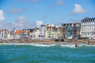 Vue mer L'aiglon T2 Balcon parking privé - Wimereux - 1