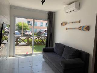 Flat Terreo Muro Alto Condomínio Clube com Sala Reversível para segundo quarto - 2