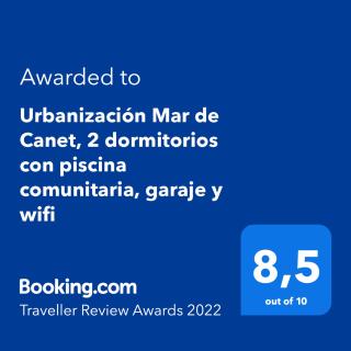 Urbanización Mar de Canet, 2 dormitorios con piscina comunitaria, garaje y wifi - 7