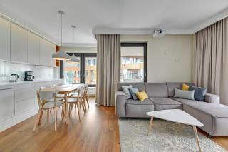 Premium Family & Business Old Town Riverside Apartment with parking - Danzig - 0