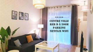 II APPART 2 PIÈCES, NEUF RER D à 200m PARKING NETFLIX Evry Courcouronnes - Evry-Courcouronnes - 0