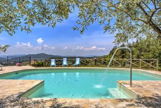 Villa San Lorenzo - Hilltop Villa With Private Pool, Jacuzzi & AirCO - Montone - 7