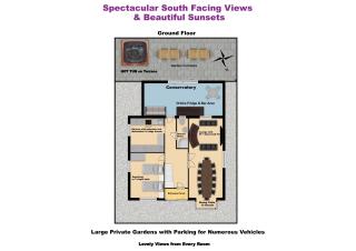 South View Country House Sleeps 12 - Hot Tub - Views - Henley in Arden - 8