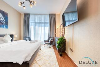 Short Distance from Global Village & Other Major Attractions Studio Unit, Al Jawhara Tower, Jumeirah Village Triangle by Deluxe Holiday Homes - Dubai - 9