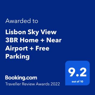 Lisbon Sky View 3BR Home + Near Airport + Free Parking - Lisbon - 9