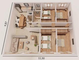 Gran Departamento Centrico By Tunqueley - 6