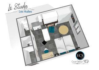 "Le Studio" Les Halles - Tout Confort - Parking - Arrivée Autonome - Tours - 8