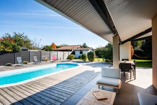 Frenchyhomes☆villapiscine☆8pers☆centrebassin - Biganos - 0