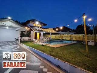Melaka AFamosa Pool Villa 5 Bedroom Moments Villa Lot 1319 Homestay - Kampong Pulau Sebang - 0