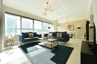 Luxury Escapes - 2-BR Marina View Retreat at Marina Quays - Dubai - 8