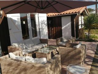 Maison familiale en bois avec piscine, proche du bassin - 1