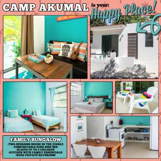 CAMP AKUMAL - Hosted Family Bungalows - 1
