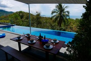 Ko Samui Seaview pool villa Philippa with car - Laem Set Beach - 5