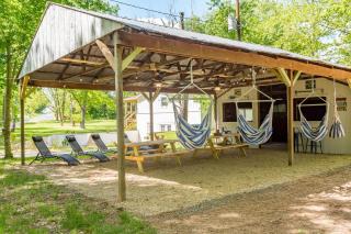 Waterfront 5 Br Pool Hot Tub Pavilion Fire Pit - Elkton - 7