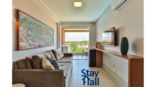 Flat com varanda+2qt no Eco Resort - 9