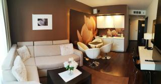 Apartament prywatny salon z aneksem kuchennym i sypialnią w hotelu Diva - 1
