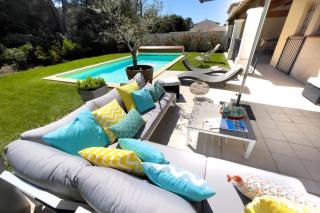 Ma villa en Provence villa de standing et piscine Domaine de Pont-Royal - Mallemort - 0