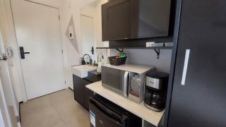 Micro Studio Minimalista em Prédio com Piscina - São Paulo - 4