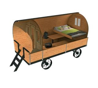 Fasshotel Westernwagen, beheizt 2-3 Personen - Kirchensittenbach - 4