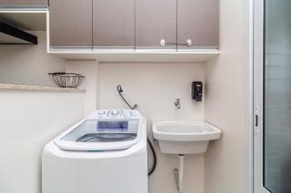 Piemax Praia Grande - 100m PRAIA do BOQUEIRÃO e CENTRO - Vista MAR - Varanda GOURMET com CHURRASQUEIRA privativa - AR CONDICIONADO em todos os ambientes - Wi-Fi 600 Mbps - HOME OFFICE- Vaga de Garagem - Acomoda até 6 pessoas - 2