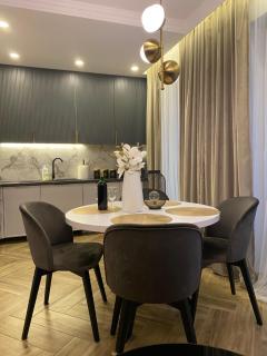 Family & Business Sauna Apartments No 11 Leśny nad Zalewem Cedzyna Unikat - 3 Bedroom with Private Sauna, Bath with Hydromassage, Terrace, Garage, Catering Options - Kielce - 4