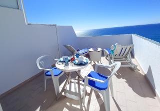 Mira Atlântico 13- Terraço Com Vista Mar e Cidade, Wifi, 80mt Praia - Quarteira - 2