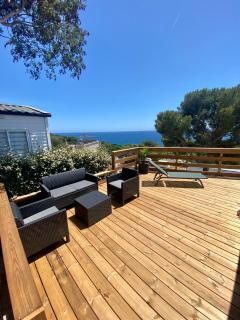 Mobilhome 6 places vue mer - Drammont - 5