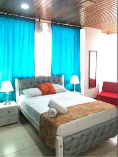 1IF2-6 APARTAMENTO EN CARTAGENA CERCA AL MAR CON AIRE ACONDICIONADO Y WIFi - 0
