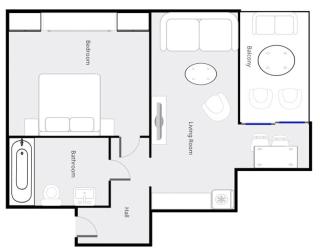 Luxury 1BR at Hayarkon by HolyGuest - Tel Aviv - 3