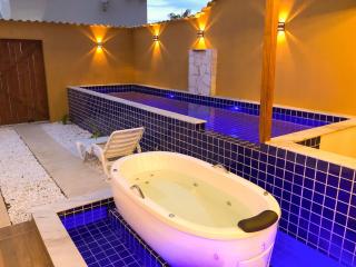 Chalé Privativo na praia - 2