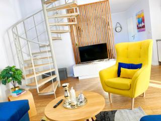 Apartamenty Lux Pogorzelica, dwupoziomowy z dwiema łazienkami i dwoma tarasami - Pogorzelica - 7