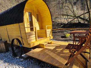 Fasshotel Westernwagen, beheizt 2-3 Personen - Kirchensittenbach - 8
