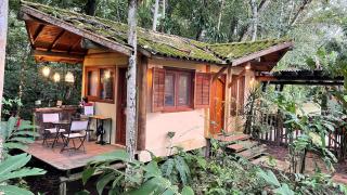 Eco Bangalô com rio no quintal e praia na MORADA ALMA - 9