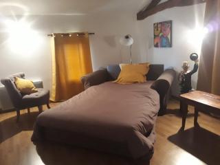 Maison de campagne avec cheminée et extérieur - 1