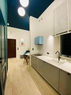 1 syp, Kawa Vertuo, kosmetyki Ada, 3 min Metro Wilenska, by VisitWarsaw Apartments - Warsaw - 2