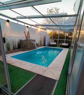 Altos del Pucara Piscina Climatizada vista a las sierras juegos infantiles - Huerta Grande - 8