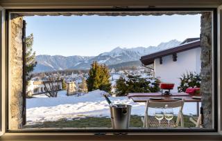 Charmantes Apartment mit grossem Garten .Kids4free. - Flims - 8