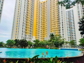 2Bedrooms MDN City Light View Free WiFi Apartment Springlake Summarecon Bekasi - Bekasi - 1