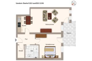 Seehof Seehof 222 - Bansin - 4