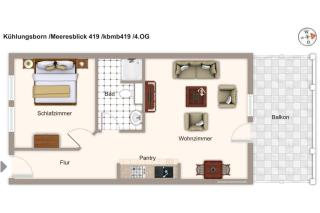 Meeresblick Meeresblick 419 - Kühlungsborn - 2