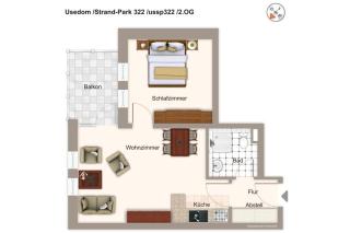 Strand-Park Strand-Park 322 - Heringsdorf - 1