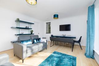 JOIVY Bright Flat Overlooking The Clyde - Glasgow - 7