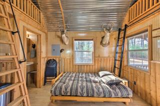 Lakefront Cabin with 2 Lofts, Boats on 4 Acres - Winnsboro - 5