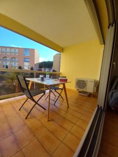 Hélios 24, T2 climatisé, parking, terrasse, 500m plage - 4