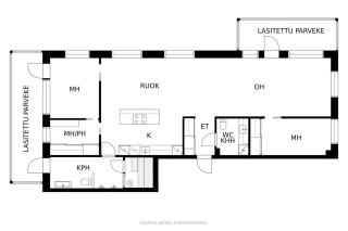 Spacious 2BR Apartment with Sauna & Two Balconies next to Lake Näsijärvi - Hosted by 2ndhomes - 3