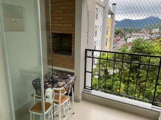 Jathy - centro, Varanda Gourmet, ar condicionado, Piscina e Wi-Fi - Ubatuba - 0
