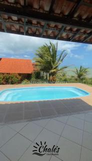 Chalé com piscina privada vista mar-Zumbi-RN - 0