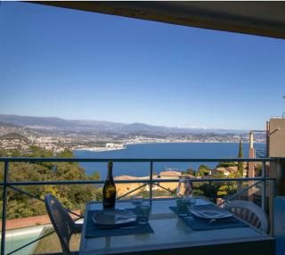 Superb 45m With Balcony And Magnificent Sea View - Théoule-sur-Mer - 8