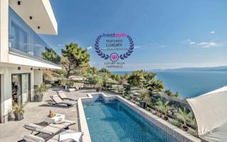 Luxury Villa Happiness with private pool, jacuzzi, sauna and gym by the beach in Omis - Stanići - 9